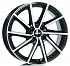 Диск Alutec Singa 7,5x18 5x108 ET55 DIA 63,4 Diamond Black Front Polished