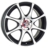 Диски Minamoto-no Esinaka 6,5x16 5x105 ET39 56,6 BLACK BRILIANT 22 Диски Minamoto-no Esinaka 6,5x16 5x105 ET39 56,6 BLACK BRILIANT 22