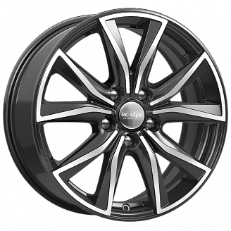 Диск iFree KC867 (ZV 17_ Sportage) 7x17 5x114,3 ET48,5 67,1 Алмаз черный