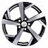 Диск KHW 1712 7x17 5x114,3 ET40 66,1 Black-FP (Nissan Qashqai)