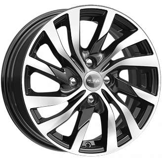 Диск K&K KC882 (ZV 15_Vesta) 6x15 4x100 ET50 DIA 60,1 Алмаз черный