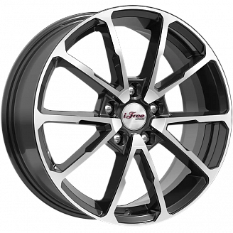 Диск iFree Skibidi (KC909-01) 6,5x17 5x114,3 ET49 DIA 67,1 Блэк джек