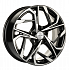 Диск KHW 1716 7x17 5x114,3 ET48 67,1 Black-FP (Hyundai Sonata)