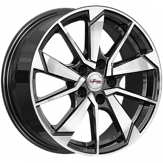 Диск iFree Зиплайн (KC104-11) 6,5x16 5x114,3 ET45 DIA 67,1 Блэк джек
