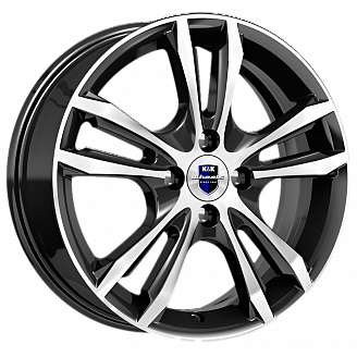 Диск K&K Samara-ориг. (KC866) 6x16 5x114,3 ET43 DIA 67,1 Алмаз черный SK