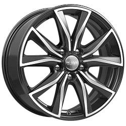 Диск K&K KC867 (17_CX-5 KF) 7x17 5x114,3 ET45 DIA 67,1 Алмаз черный