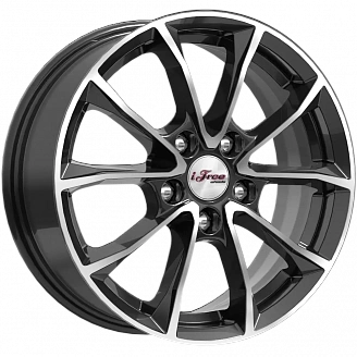 Диск iFree Джет (KC914-04) 6,5x16 5x108 ET50 DIA 63,35 Блэк джек