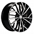Диск KHW 1717 7x17 5x108 ET43 65,1 Black-FP (Dongfeng AX7)