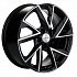 Диск KHW 1714 7x17 5x114,3 ET39 60,1 Black-FP (Toyota RAV4) (Цилиндр)