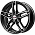 Диск iFree Moskva (KC689-06) 6,5x16 5x100 ET40 DIA 67,1 Блэк джек