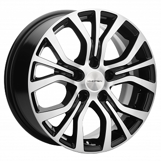 Диск KHW 1608 6,5x16 5x114,3 ET45 67,1 Black-FP (ZV 16 ix35)