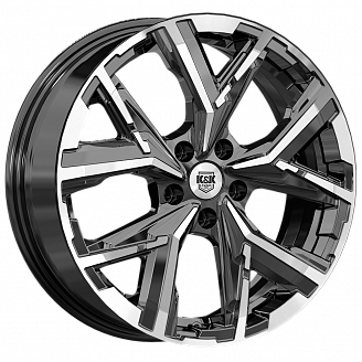 Диск K&K Айона (KC1169-02) 6,5x18 5x114,3 ET34 66,6 Алмаз черный