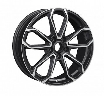Диск KHW 1816 7x18 5x108 ET33 60,1 Black-FP (Chery Tiggo 7 Pro/Pro Max) (Сфера)
