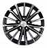 Диск KHW 1611 6,5x16 5x114,3 ET45 60,1 Black-FP (Toyota Corolla) (Цилиндр)