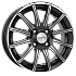 Диск K&K Сиеста 5x13 4x98 ET38 DIA 58,5 Алмаз черный