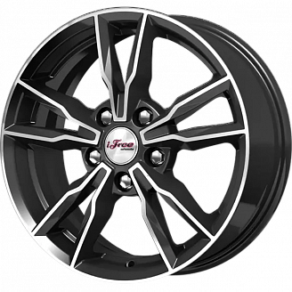 Диск iFree Икигай (KC865-11) 6,5x16 5x114,3 ET50 DIA 66,1 Блэк джек
