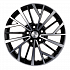 Диск KHW 1717 7x17 5x108 ET43 65,1 Black-FP (Dongfeng AX7)