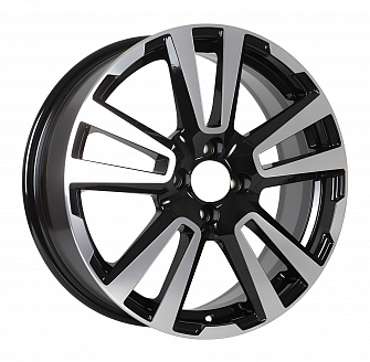 Диск iFree KC874 (17_Vesta Cross) 6,5x17 4x100 ET43 60,1 Алмаз черный
