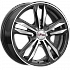Диск iFree Маскот (KC870-07) 6x15 4x100 ET45 DIA 67,1 Блэк джек