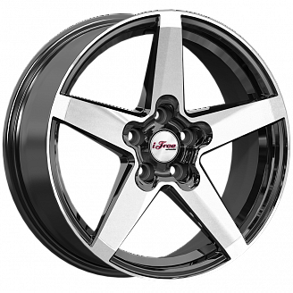 Диск iFree Токен (KC1127-04) 6,5x17 5x114,3 ЕТ37 66,6 Блэк Джек
