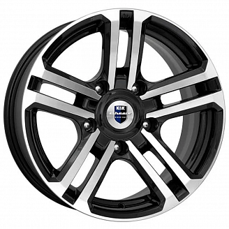 Диск K&K Палладика (KC591M-00) 7x16 5x139,7 ET5 DIA 98 Алмаз черный