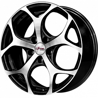 Диск iFree Тортуга (KC556-11) 7x17 5x114,3 ET39 DIA 60,1 Блэк джек