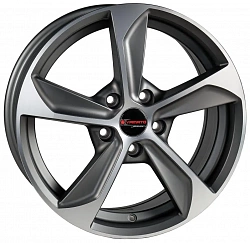 Диск Yamato Katsuo 7,5x17 5x114,3 ET45 60,1 HSFP (Toyota Camry)