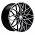 Диск KHW 1813 7x18 5x108 ET33 60,1 Black-FP (Omoda C5) (Сфера)
