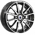 Диск K&K Квант (KC960-01) 5,5x14 4x100 ET38 DIA 60,1 Алмаз черный