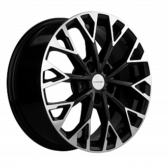 Диск KHW 1718 7x17 5x114,3 ET50 67,1 Black-FP (Mazda CX-5/Kia Seltos/Kia Soul/Hyund)