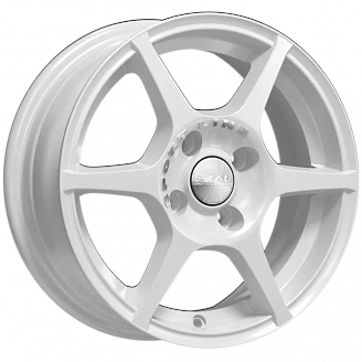 Диск SKAD Ягуар 5,5x14 4x98 ET38 DIA 58,6 Алмаз-белый