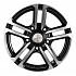 Диск KHW 1602 6,5x16 5x139,7 ET40 98,5 Black-FP (Lada Niva 4x4)